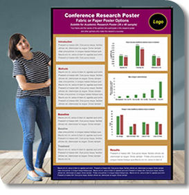 24 hour Research Poster Printing We produce fast and the cheapest Fabric and Paper Conference Research Poster